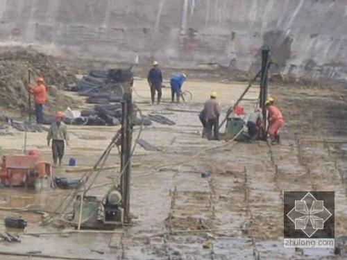 青岛我公司承建北京房山区水池地基注浆加固工程